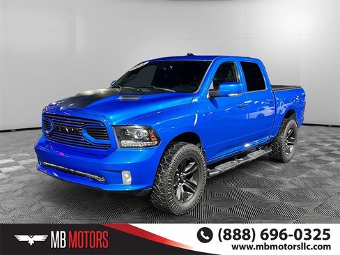 Used 2018 RAM 1500 Sport w/ Hydro Blue Sport Package image 7