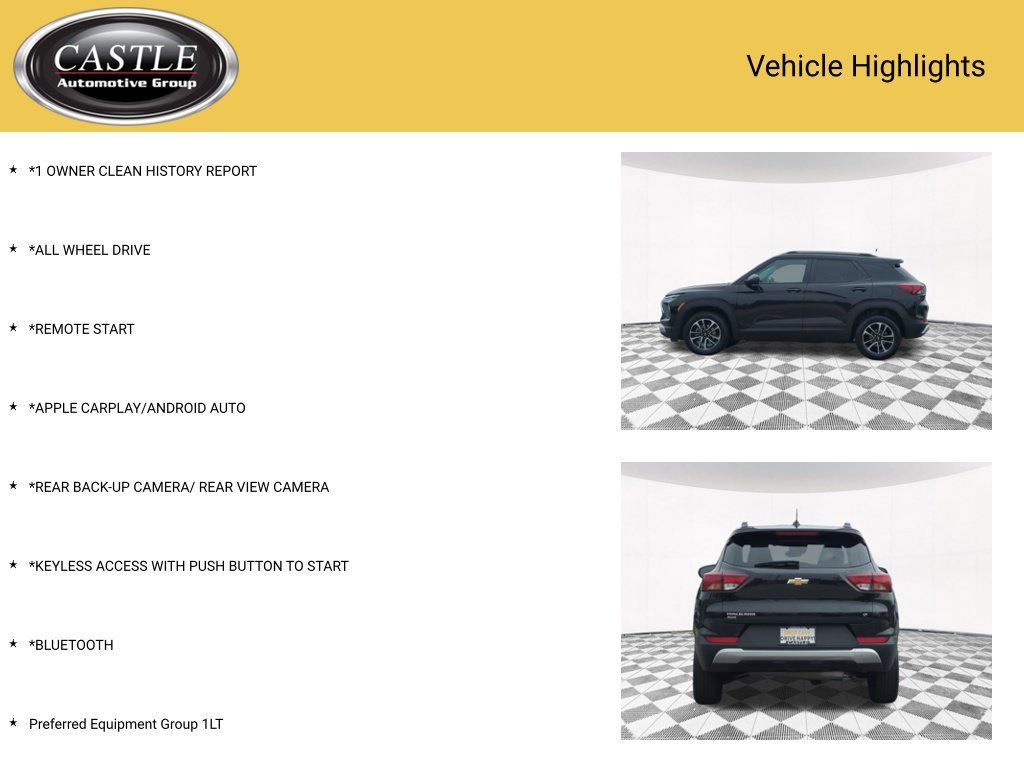 Used 2025 Chevrolet TrailBlazer LT AWD/4WD image 3