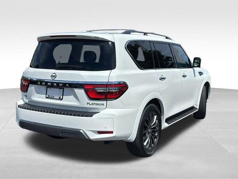 Used 2023 Nissan Armada Platinum w/ Captain's Chairs Package AWD/4WD image 7
