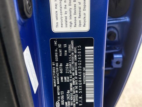 Used 2013 Kia Optima SX w/ Premium Touring Pkg image 11