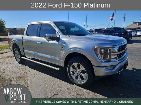 Used 2022 Ford F150 Platinum w/ Equipment Group 701A High image 1