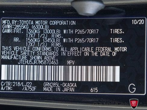Used 2021 Toyota 4Runner Venture w/ Moonroof Package AWD/4WD image 44