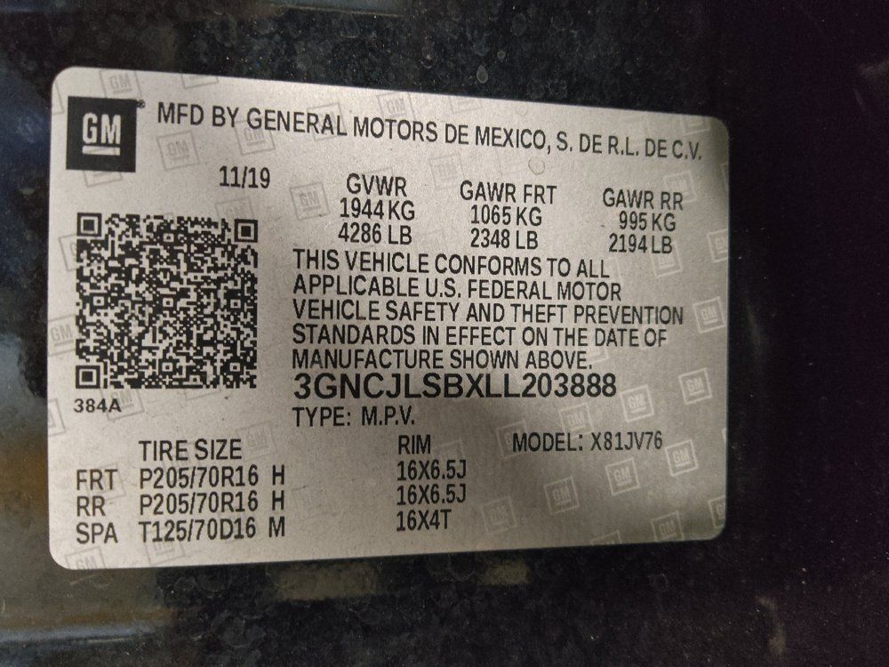 Used 2020 Chevrolet Trax LT FWD image 33