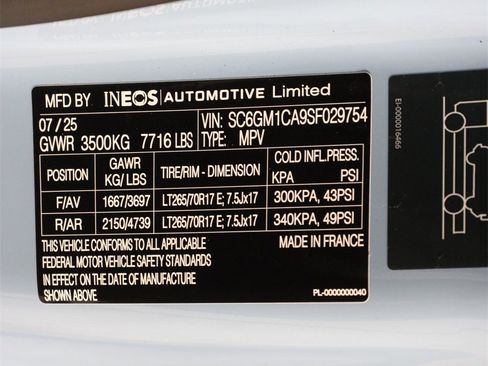 New 2025 INEOS Grenadier Base image 22