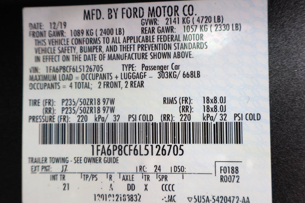 Used 2020 Ford Mustang GT RWD image 31