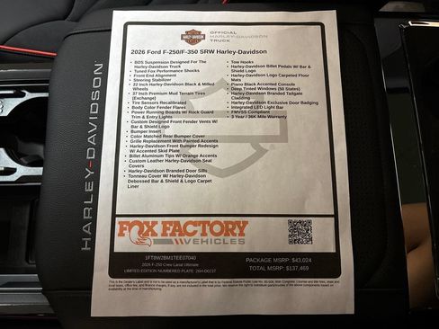 New 2026 Ford F250 Lariat w/ Black Appearance Package AWD/4WD image 31