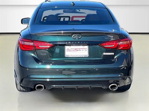 Used 2024 INFINITI Q50 Red Sport 400 w/ Black Opal Edition image 6