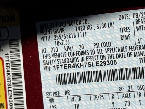 New 2025 Ford Ranger Lariat w/ FX4 Off-Road Package image 32