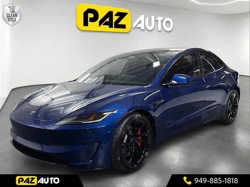 Used 2024 Tesla Model 3 Performance AWD/4WD image 1
