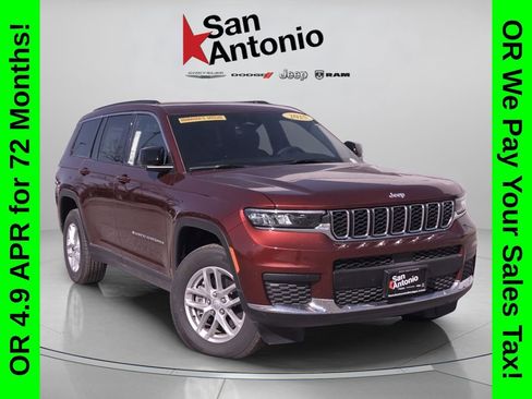 New 2025 Jeep Grand Cherokee L Laredo w/ Luxury Tech Group I RWD image 1