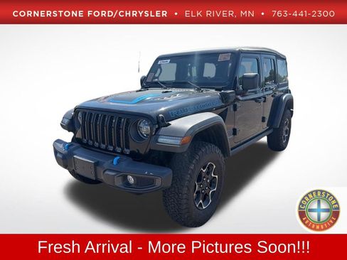 Used 2022 Jeep Wrangler Unlimited Rubicon 4xe w/ Cold Weather Group AWD/4WD image 1