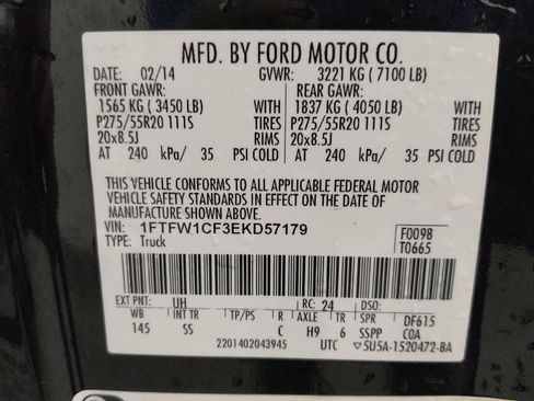 Used 2014 Ford F150 STX w/ Equipment Group 201A Mid image 33