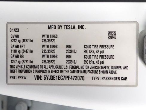 Used 2023 Tesla Model 3 Performance AWD/4WD image 66