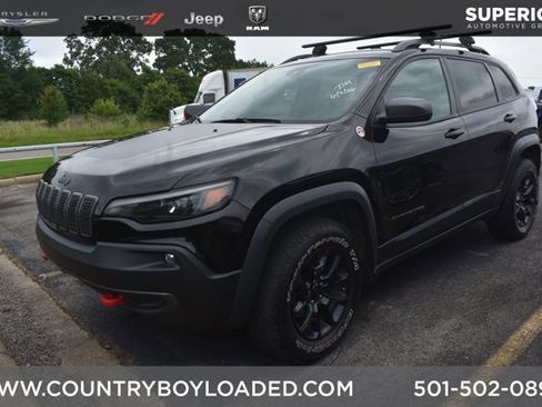 Used 2021 Jeep Cherokee Trailhawk AWD/4WD image 1