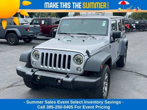 Used 2015 Jeep Wrangler Unlimited Rubicon w/ Dual Top Group AWD/4WD image 2