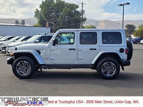 Used 2023 Jeep Wrangler Sahara w/ Cold Weather Group image 2