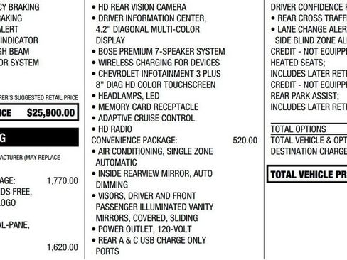 Used 2022 Chevrolet TrailBlazer RS w/ Sun and Liftgate Package FWD image 2