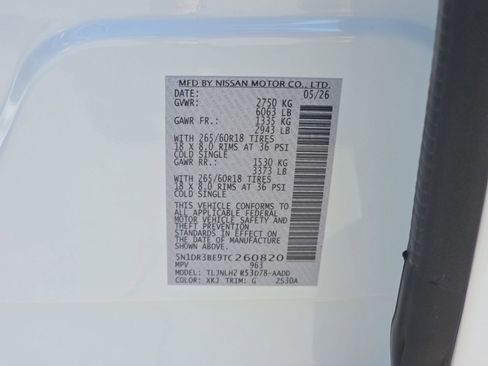 New 2026 Nissan Pathfinder Rock Creek AWD/4WD image 33