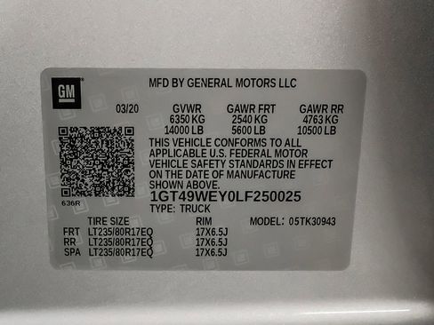 Used 2020 GMC Sierra 3500 Denali w/ Technology Package AWD/4WD image 66