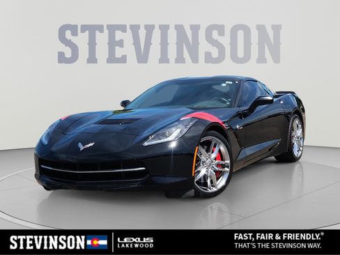 Used 2015 Chevrolet Corvette Stingray Coupe w/ 3LT Preferred Equipment Group RWD image 1