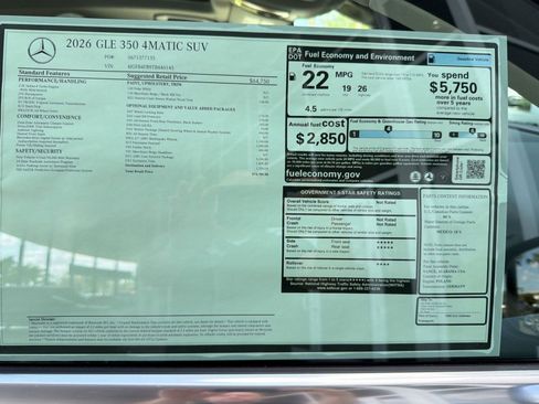 Used 2026 Mercedes-Benz GLE 350 4MATIC image 36