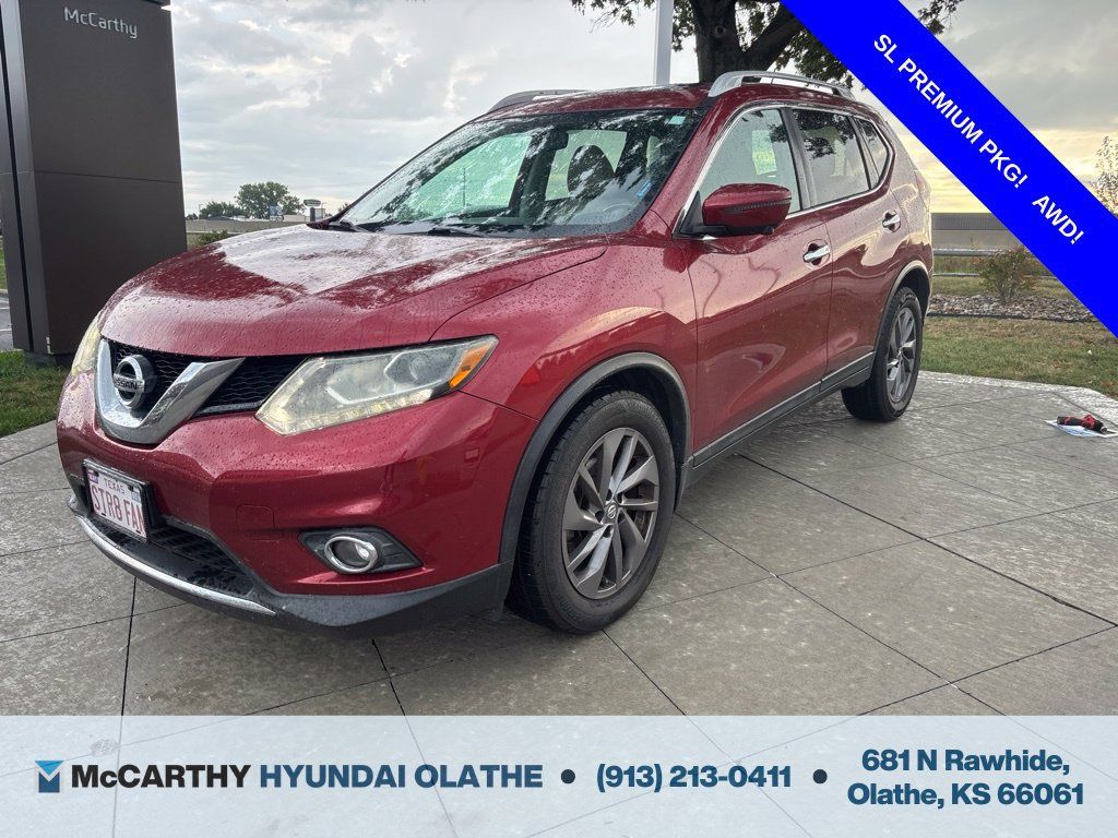 Used 2016 Nissan Rogue SL w/ SL Premium Package AWD/4WD image 1