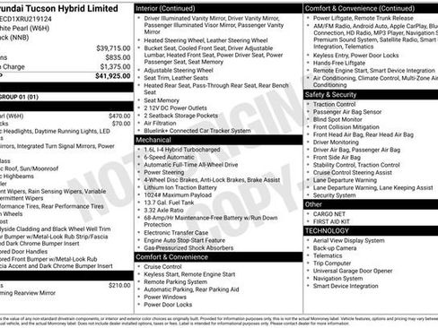 Used 2024 Hyundai Tucson Limited image 27