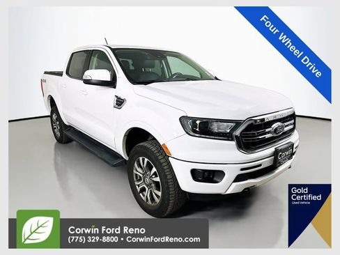 Certified 2021 Ford Ranger Lariat w/ Trailer Tow Package AWD/4WD image 1