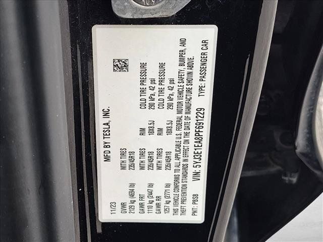 Used 2023 Tesla Model 3 Standard Range RWD image 25