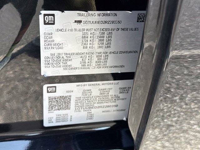 Used 2024 GMC Sierra 1500 SLE AWD/4WD image 23