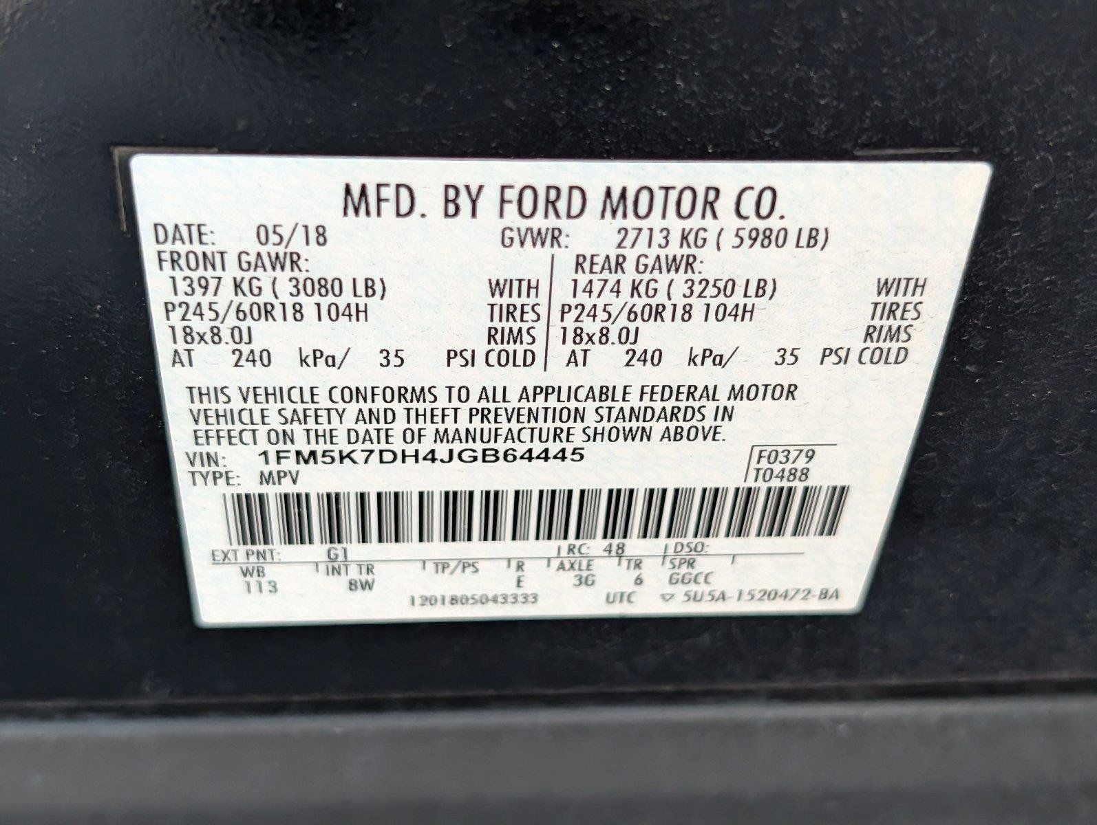 Used 2018 Ford Explorer XLT FWD image 36