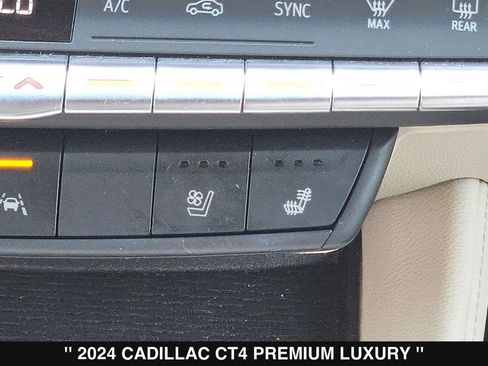 Used 2024 Cadillac CT4 Premium Luxury w/ Climate Package RWD image 20