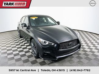 Used 2023 INFINITI Q50 Red Sport 400 w/ Black Opal Edition AWD/4WD 360° Tour