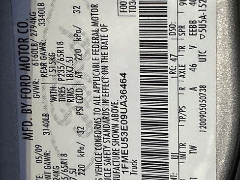 Used 2009 Ford Explorer Sport Trac Limited image 28