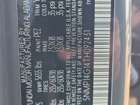 New 2026 Hyundai Santa Fe SE image 33