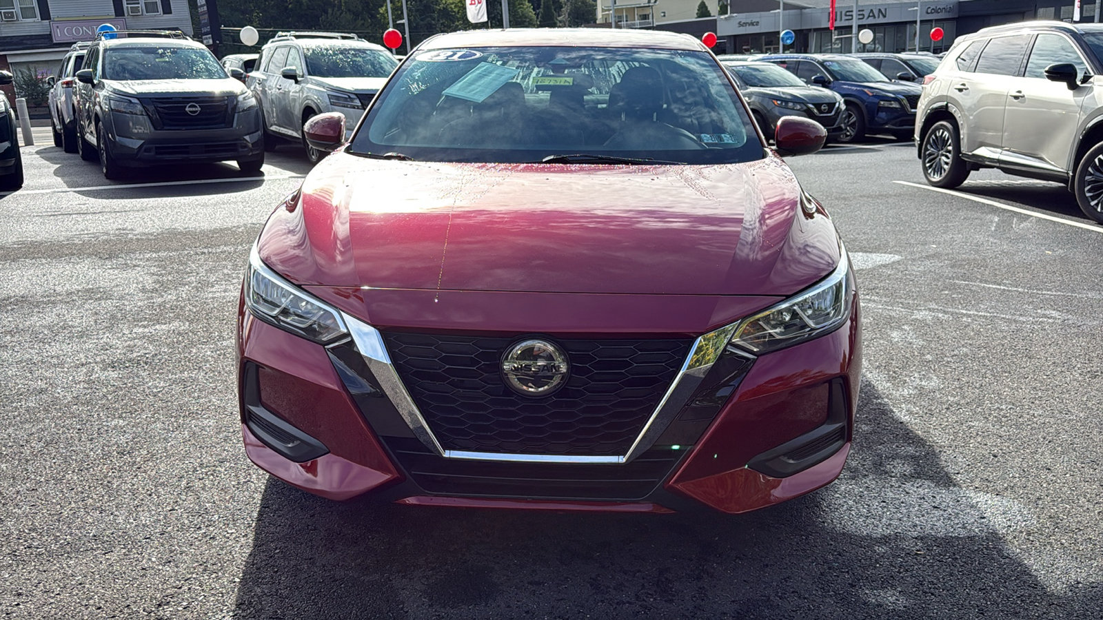 Certified 2021 Nissan Sentra SV FWD image 2