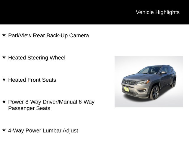 Used 2018 Jeep Compass Latitude w/ Popular Equipment Group AWD/4WD image 11
