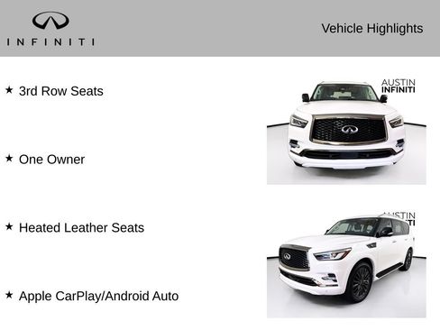 Certified 2023 INFINITI QX80 Premium Select w/ Cargo Package AWD/4WD image 3