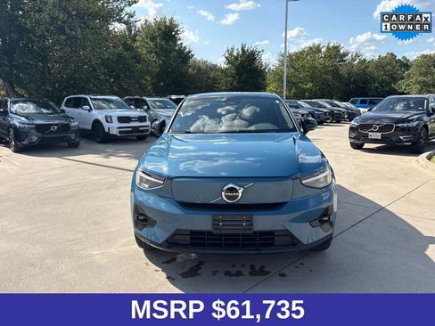 Certified 2024 Volvo C40 P8 Recharge Plus w/ Climate Package AWD/4WD image 2