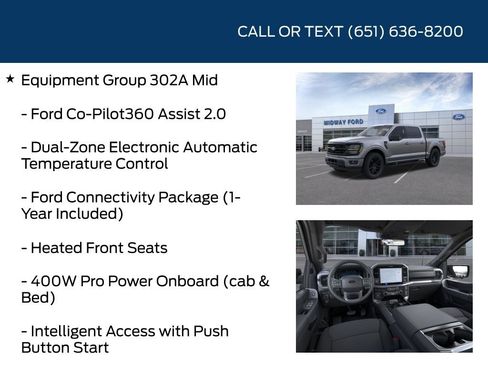 New 2026 Ford F150 XLT w/ Equipment Group 302A MID AWD/4WD image 15