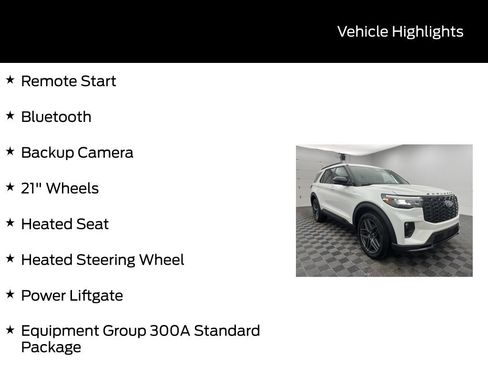 New 2026 Ford Explorer ST-Line w/ ST-Line Street Pack AWD/4WD image 6
