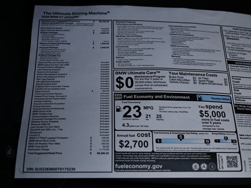 New 2026 BMW X7 xDrive40i w/ M Sport Package image 41