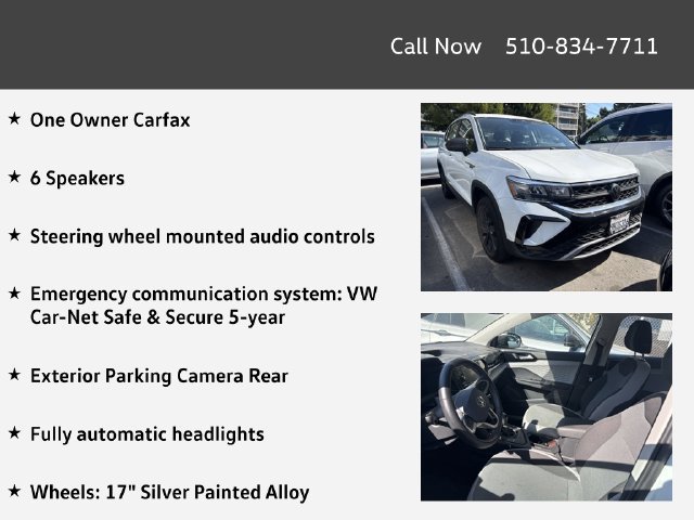 Certified 2023 Volkswagen Taos S FWD image 4
