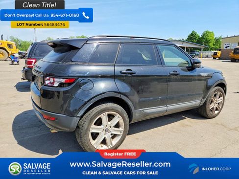 Used 2013 Land Rover Range Rover Evoque Pure Premium AWD/4WD image 4