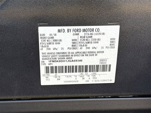 Used 2018 Ford Explorer XLT image 34