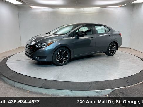 New 2025 Nissan Versa SR w/ Trunk Package image 1