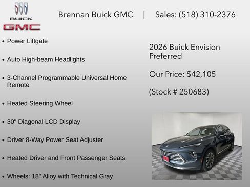 New 2026 Buick Envision Preferred AWD/4WD image 18