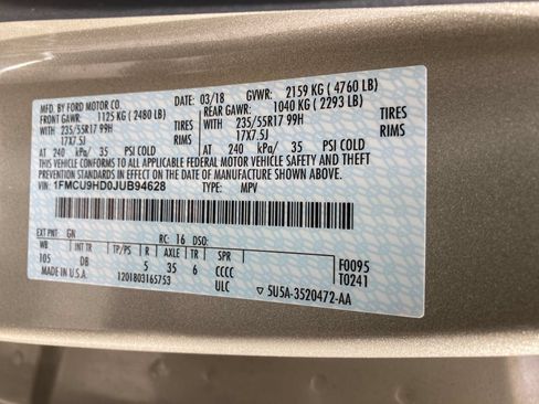 Used 2018 Ford Escape SEL AWD/4WD image 37