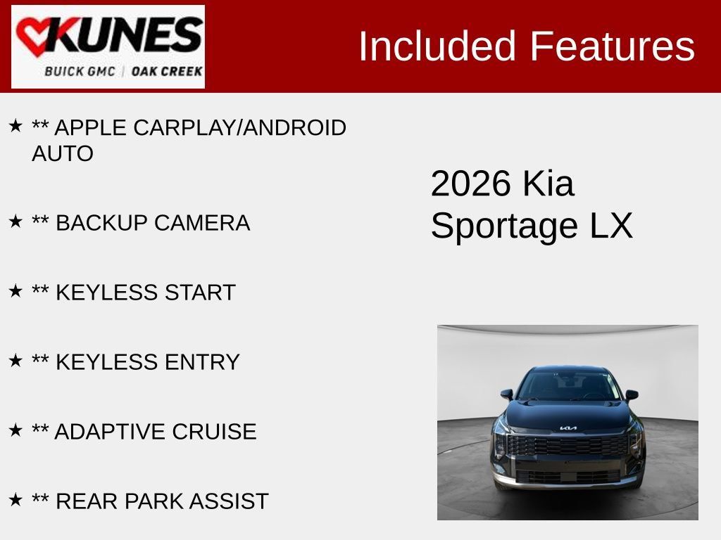 Used 2026 Kia Sportage LX FWD image 2