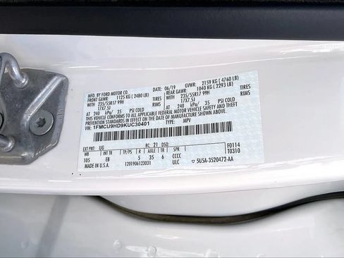 Used 2019 Ford Escape SEL AWD/4WD image 24